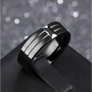Nhẫn thép titan trang sức Gothic