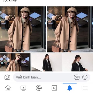 Áo dạ nữ dáng ngắn