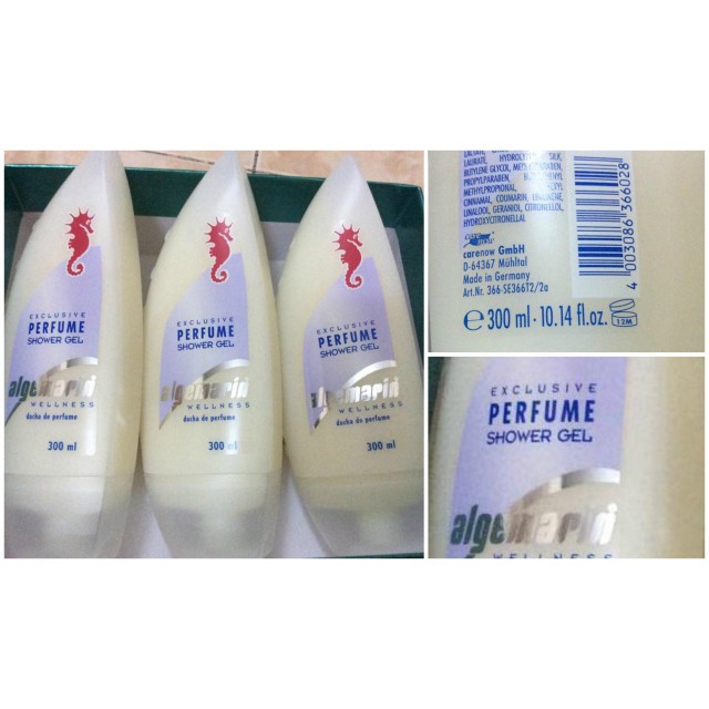 Sữa tắm cá ngựa Algemarin Đức 300ml (hàng chuẩn Đức 100%)