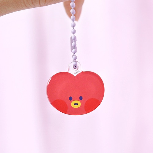 Móc khóa nhựa acrylic họa tiết hoạt hình BT21 Minini