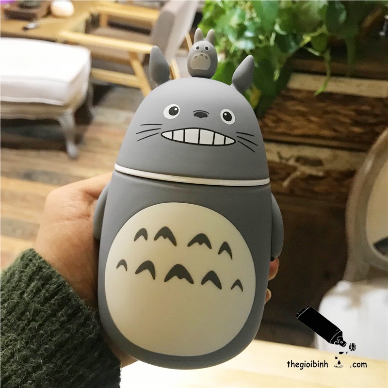 Bình Thuỷ Tinh Mèo Totoro Đáng Yêu N99