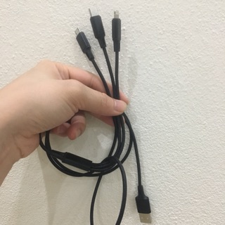 Dây sạc đa năng cho Iphone, Samsung, Oppo, pin,...