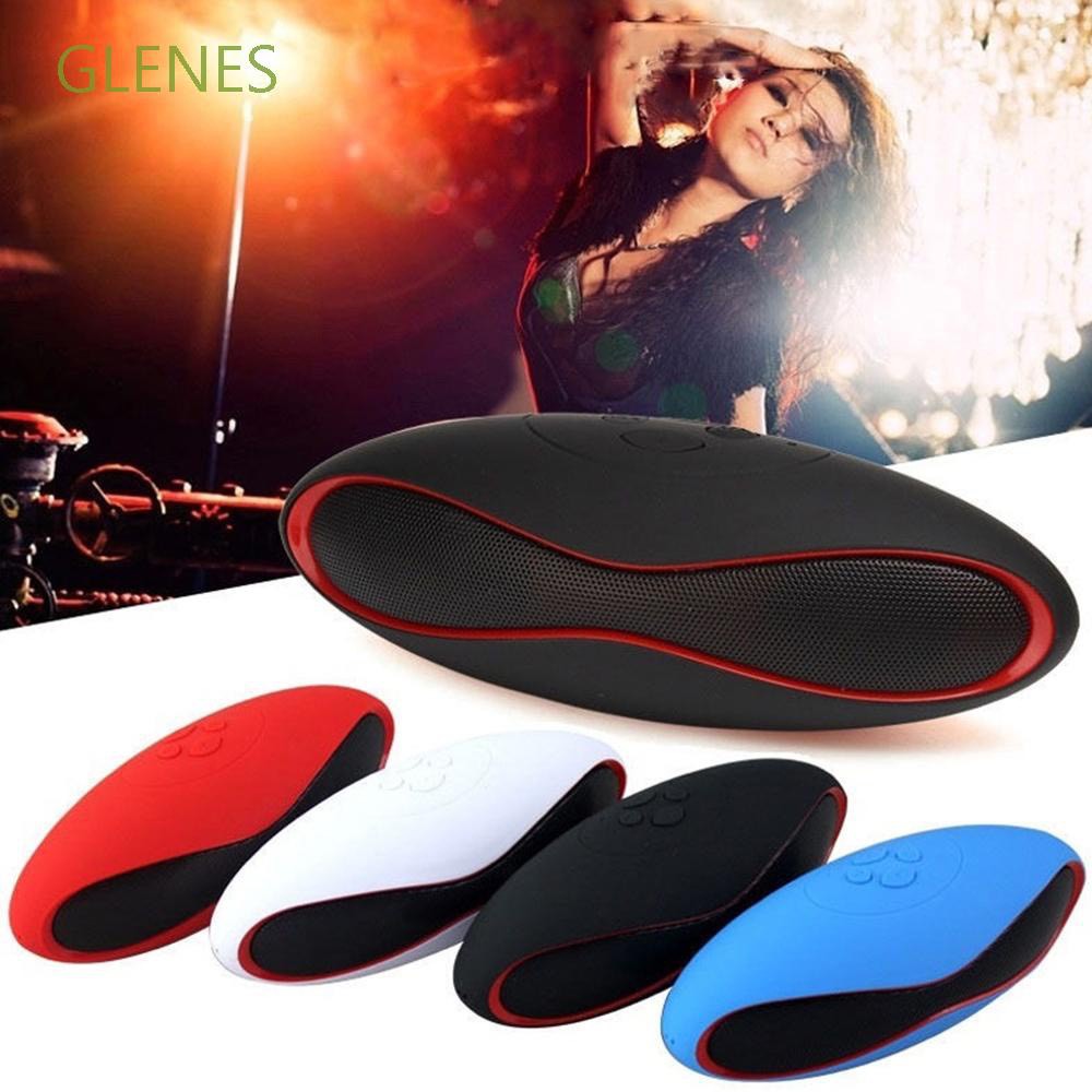 Loa Bluetooth Không Dây Mini Hình Bóng Bầu Dục Độc Đáo