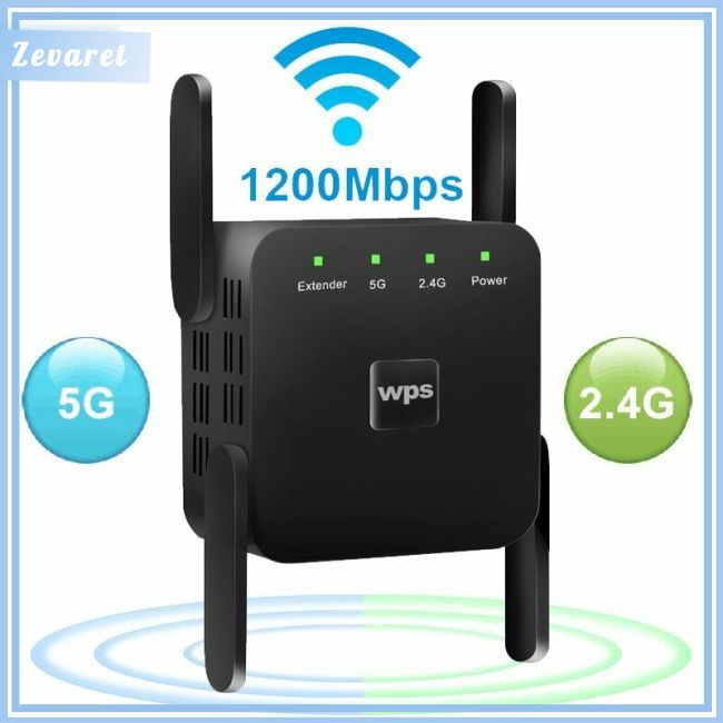 Bộ PháT SóNg WiFi Zevaret AC1200M Băng Tần Kép 5G