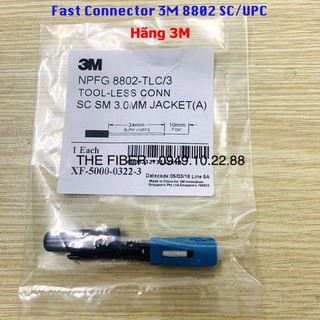 Bộ 10 Cái Fast Connector 3M 8802 SC/UPC