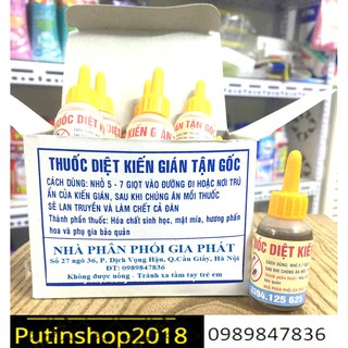 Combo 12 lọ thuốc diệt kiến gián an toàn hiệu quả