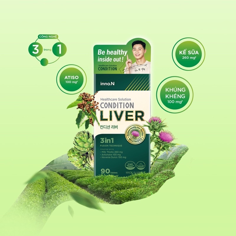 ✅ Viên uống CONDITION LIVER - Giải độc gan , tăng cường chức năng gan