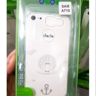 Ốp lưng Samsung A710/A7 2016 dẻo hộp trong suốt chống vàng ố cao cấp