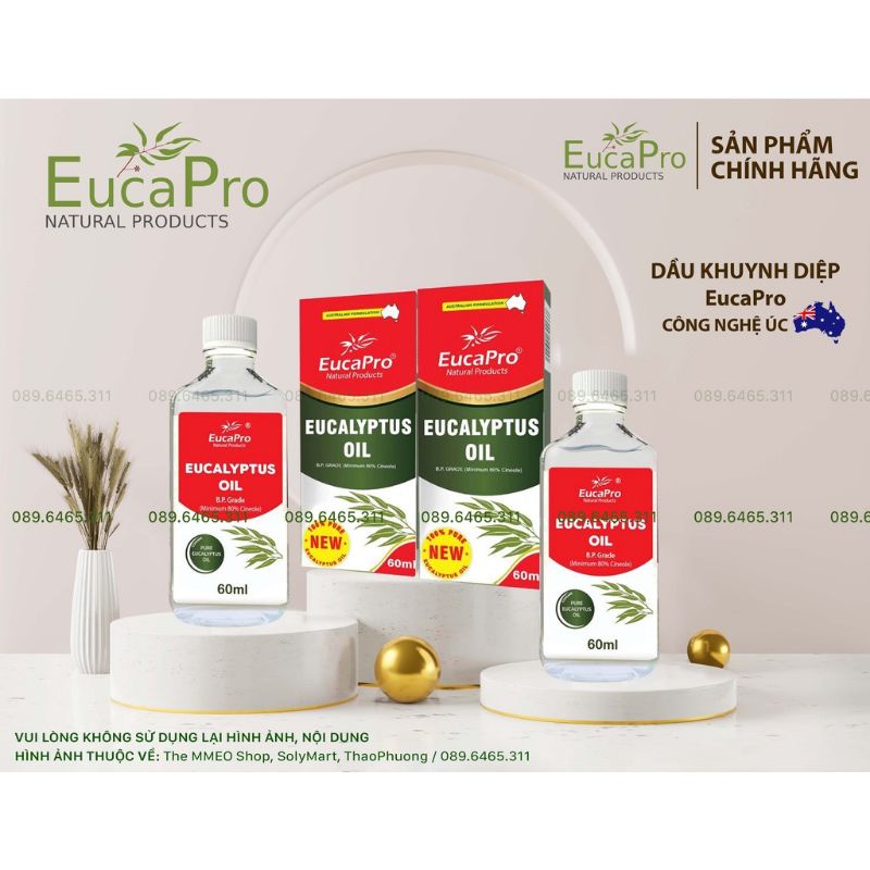 Dầu khuynh diệp Úc Eucapro / euky bear/ kangaroo