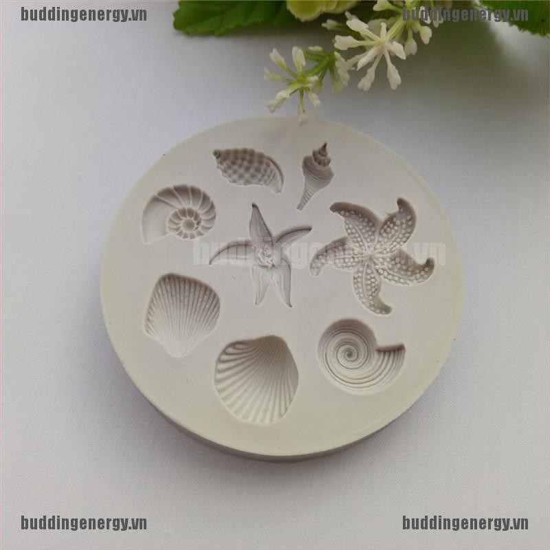 Khuôn Silicone Làm Bánh &amp; Socola Hình Sinh Vật Biển