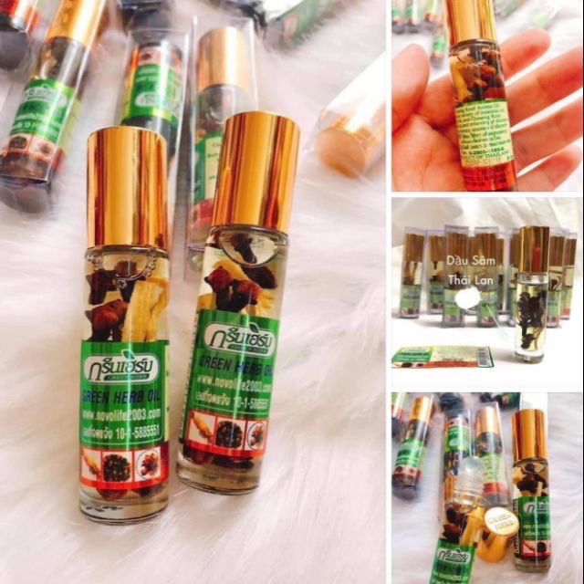 Dầu Lăn Thảo Dược Thái Lan Green Herb Oil | BigBuy360 - bigbuy360.vn