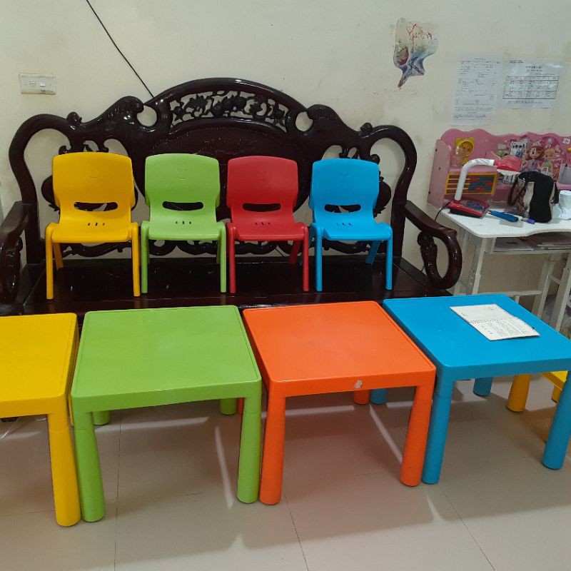 BÀN GHẾ TRẺ EM NHỰA SONG LONG  BỘ | BigBuy360 - bigbuy360.vn