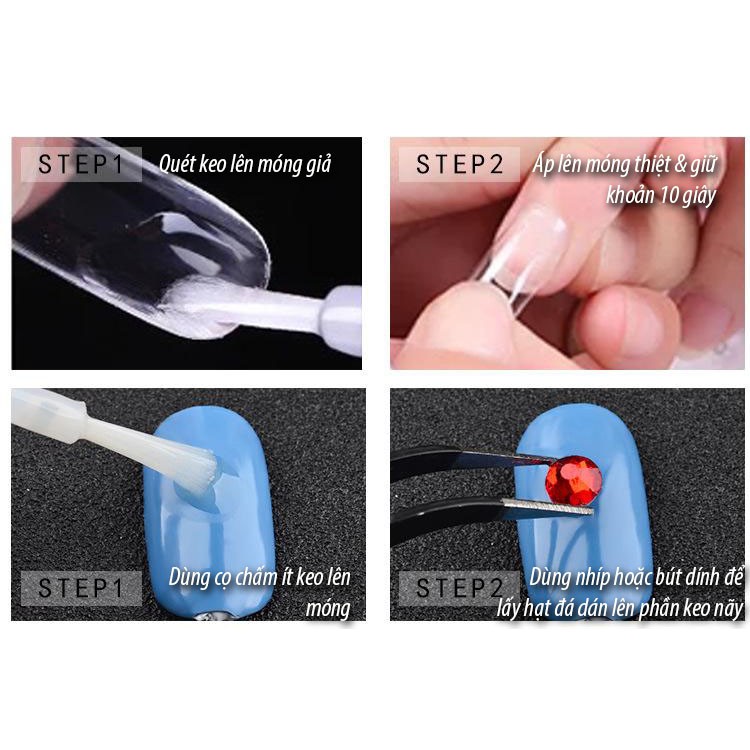 Keo đính đá, dán móng Nails - MXBON
