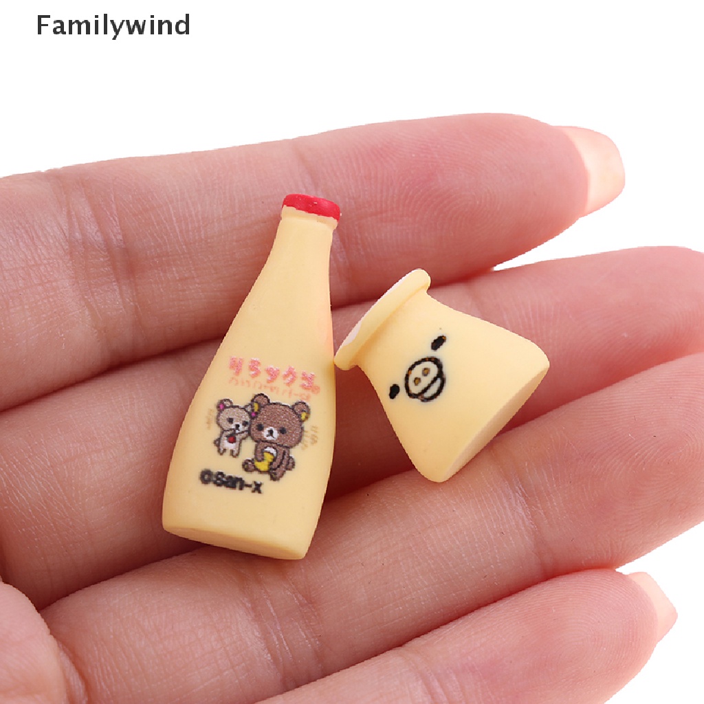 Set 6 Mô Hình Bánh Pudding Mini Tỉ Lệ 1: 12 Trang Trí Nhà Búp Bê