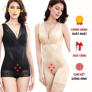 Áo gen định hình toàn thân nịt bụng gen eo giảm mỡ cao cấp xuất Nhật