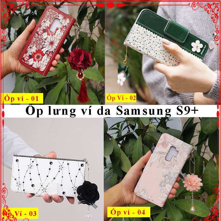 Ốp Ví bao da Samsung S9+ (S9 Plus)