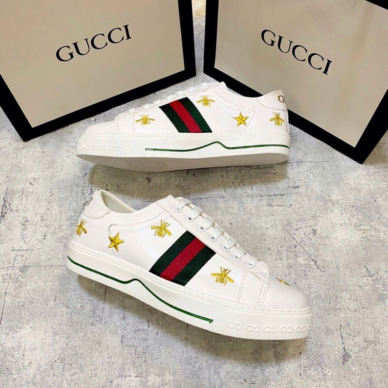 Giày Sneaker Thời Trang Nam Thêu Ong full size 38-43