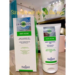 Sữa Rửa Mặt Dermacos Cho Da Dầu, Da Mụn, Sạch Nhờn - 150ML a