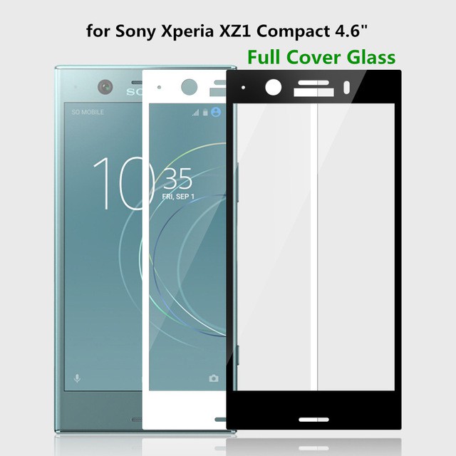 Kính cường lực bảo vệ toàn màn hình cho điện thoại Sony XZ Series X XZ XZ1 XZ2 Compact Premium XZS XC XP