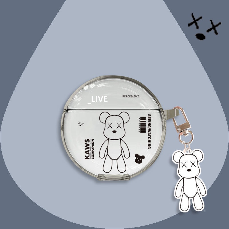 Vỏ Bảo Vệ Hộp Sạc Tai Nghe Remax TWS 50I Mềm Hình Gấu Yugui