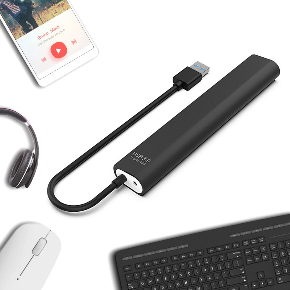 Bộ Chia 4 / 7 Cổng Usb 3.0 Tốc Độ Cao Có Đèn Led Chuyên Dụng | BigBuy360 - bigbuy360.vn