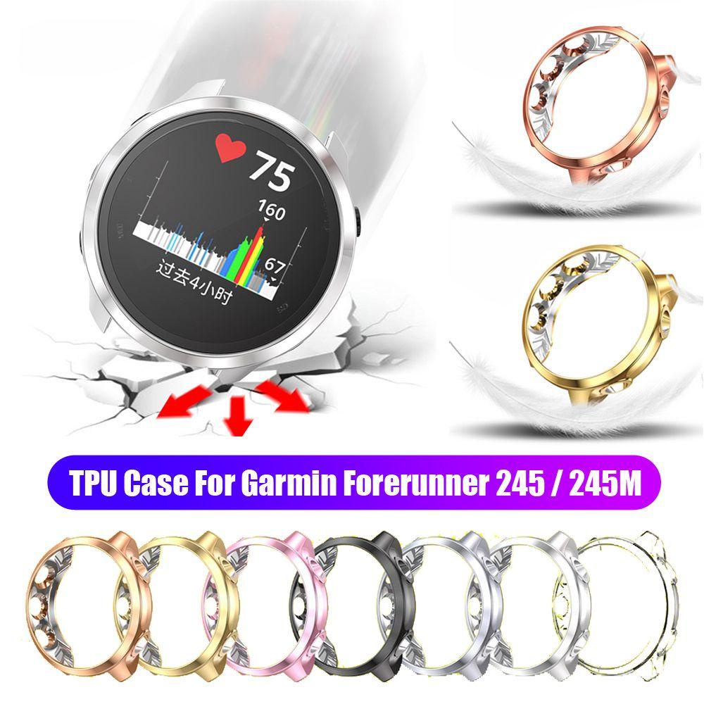 MYRONGVN Ốp Bảo Vệ Màn Hình Chống Sốc Cho Garmin Forerunner 245 / 245M
