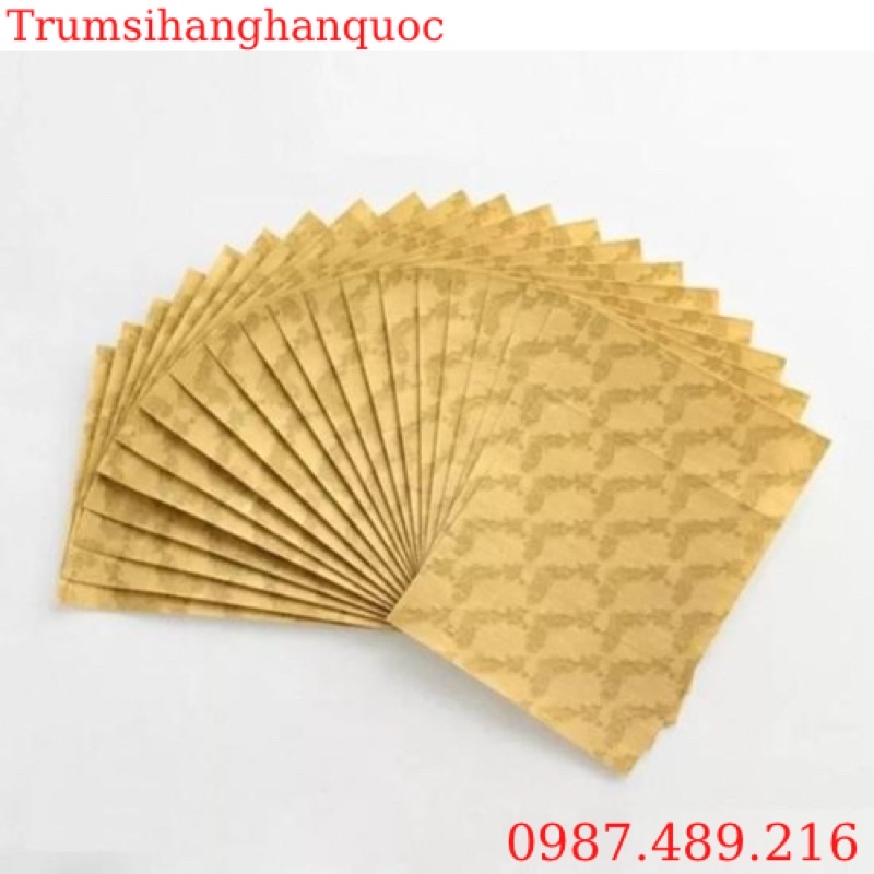 Com bo 6 gói cao dán xanh hồng sâm Hàn Quốc(120 miếng/6 gói)