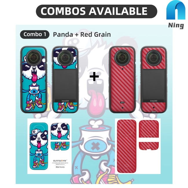 Miếng Dán Pvc Chống Trầy Cho Camera Insta360 X3 Panoramic