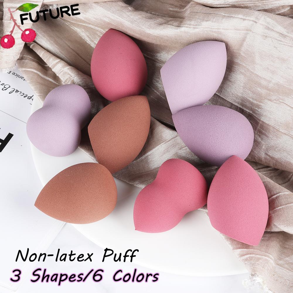 1 Mút Đánh Phấn Nền Trang Điểm Nhiều Màu Sắc Hình Giọt Nước 3 Kiểu Dáng Thời Trang