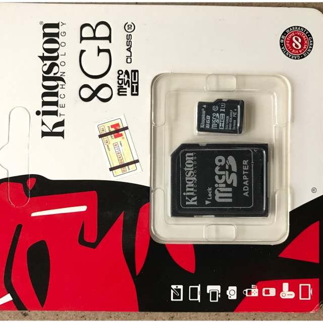 Thẻ nhớ Kingston 8Gb