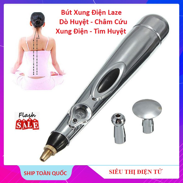 Bút Xung Điện Laze Dò Huyệt, Châm Cứu, Xung Điện - DRPEN W-912 Massage