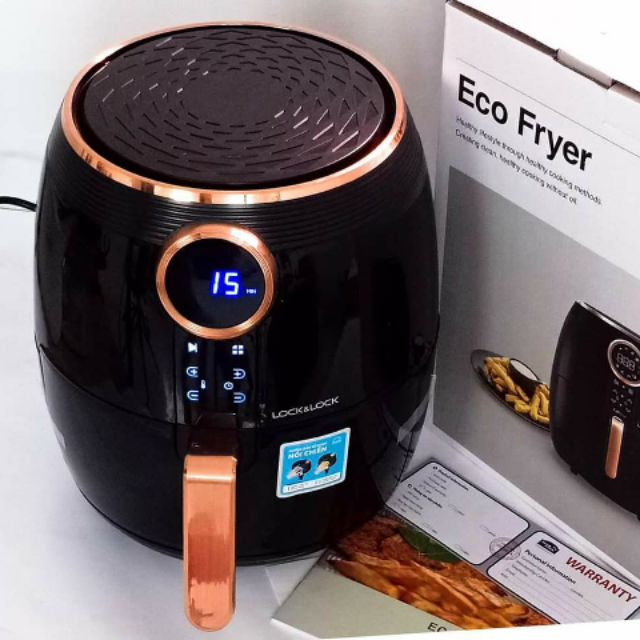 Nồi Chiên Không Dầu Điện Tử 4 lít Lock&amp;Lock EJF376BLK