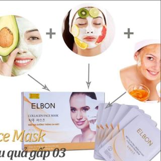 Mặt nạ dưỡng trắng da elbon