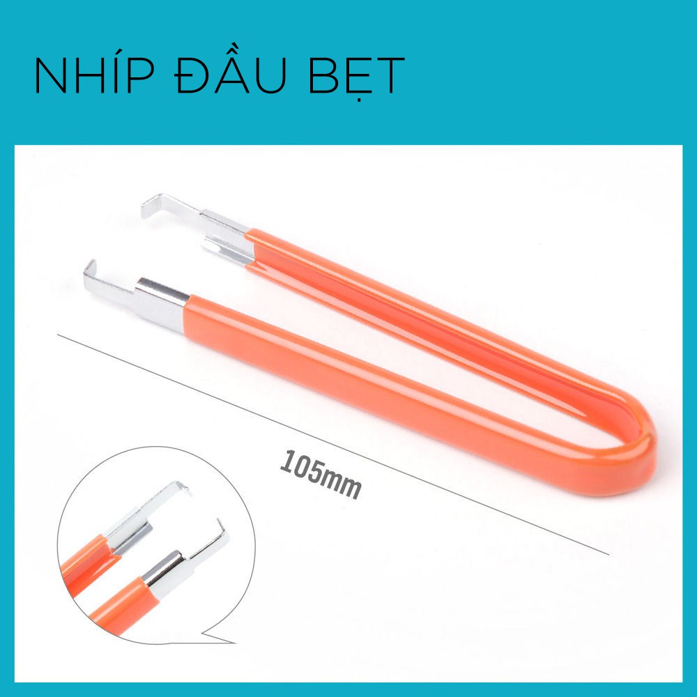 Bộ 7 nhíp gắp linh kiện điện tử (Bộ panh kẹp)