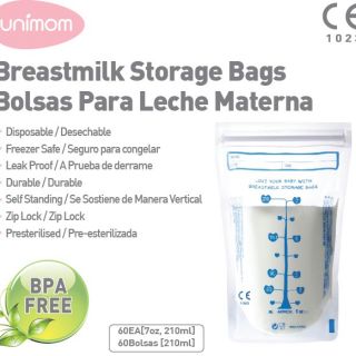Túi trữ sữa Unimom tiêu chuẩn hộp 10 túi