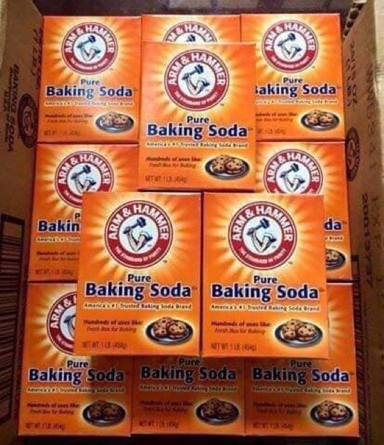 Hộp 454g bột baking soda tiện dụng cho cả gia đình