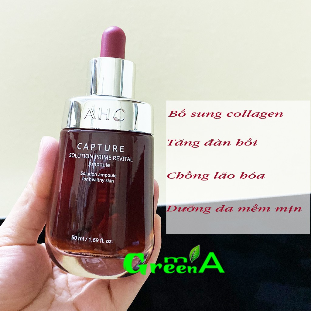 Serum Tinh Chất AHC Capture Solution Prime White Moist Revital Ampoule Dưỡng Trắng Cấp Ẩm [ MẪU MỚI NHẤT]