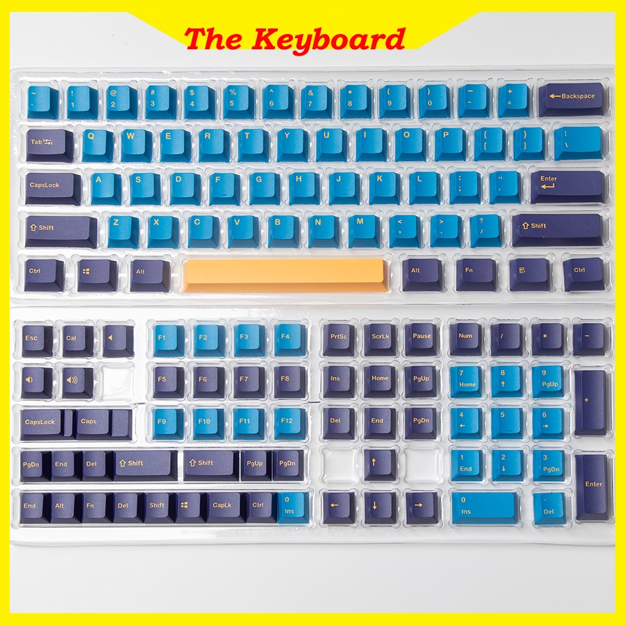 Keycap PBT Nautilus OEM Profile. Nút bàn phím nhựa PBT giá rẻ.