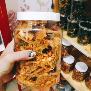 500G CƠM CHÁY LẮC KHÔ GÀ