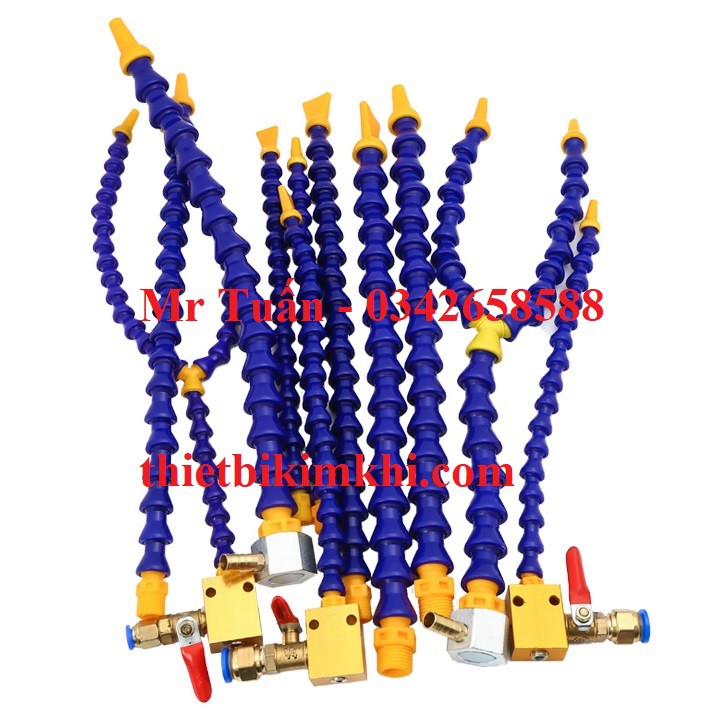 Vòi tưới nguội 1/4 inch ren 12mm có khóa