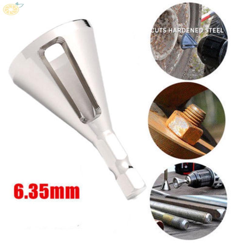 Đầu lục giác vát mép ngoài ốc vít cỡ 6.35mm chuyên dụng cho máy vát mép