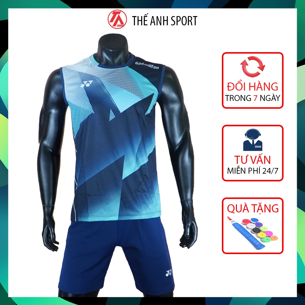 Áo cầu lông giá rẻ, áo YONEX mới nhất size M L XL XXL