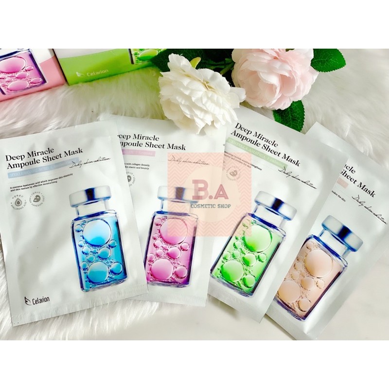 MẶT NẠ TINH CHẤT TẾ BÀO GỐC AMPOULE