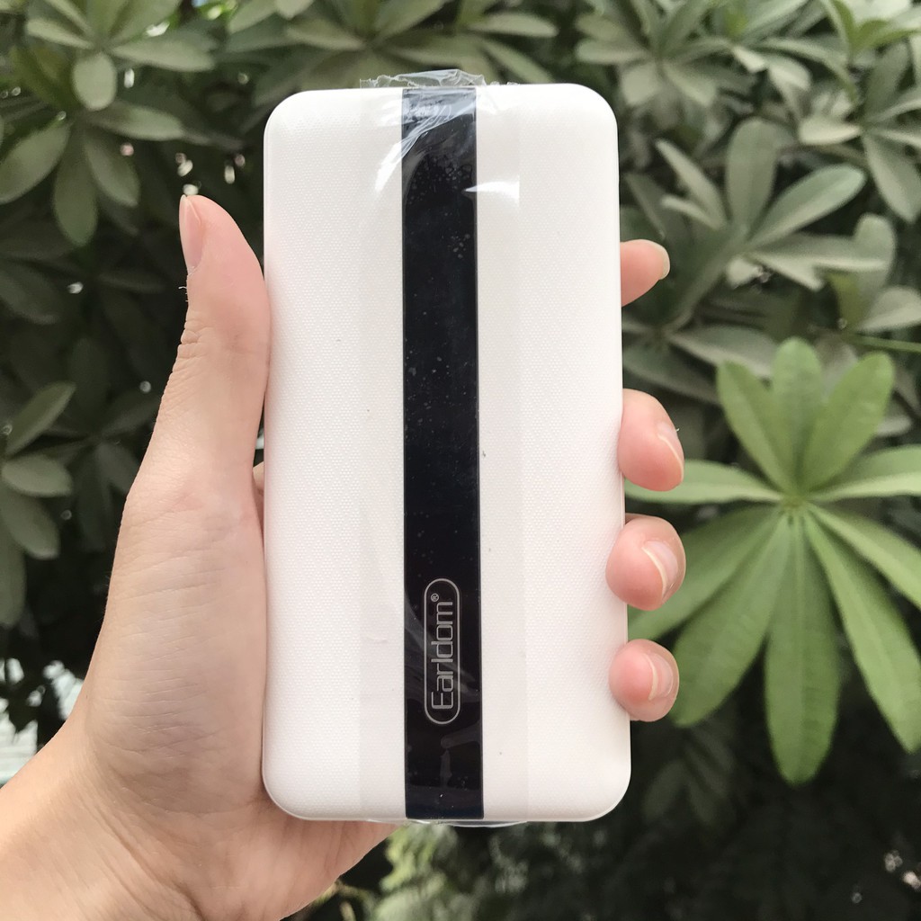 [BH 1 ĐỔI 1] [CHÍNH HÃNG] Sạc dự phòng 10.000mAh Earldom PB-38. An toàn, tiện lợi, sạc cho mọi điện thoại