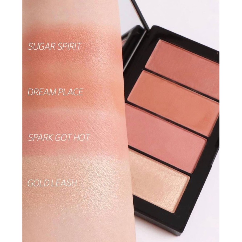 Nars - Bảng Má Hồng 4 Ô Nars Hot Fix Cheek Palette 5.5g x 4