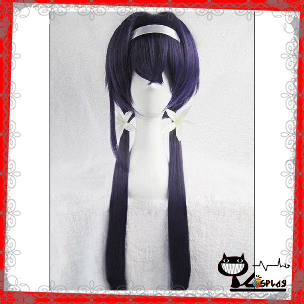 Wig/tóc giả cosplay Izumi Kyouka màu tím đen - Bầy chó hoang - Bungo no stray dogs