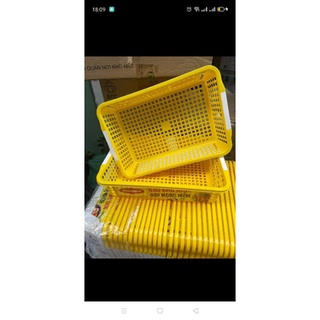 Rổ nhựa vuông maggi 32cm8cm..