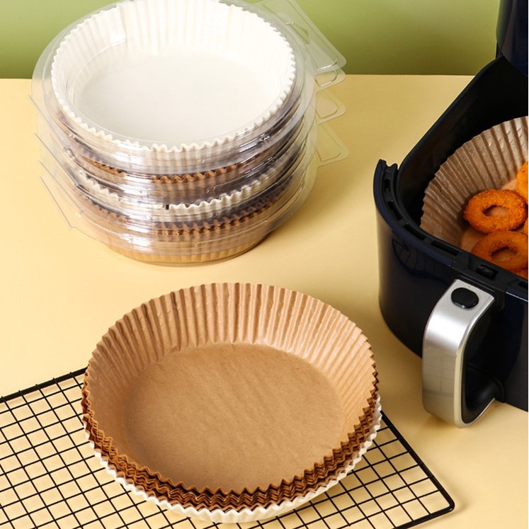 Giấy Lót Nồi Chiên Không Dầu Nến Set 50/100/200 Cái Chịu Nhiệt Cao Nướng Thực Phẩm Nướng Bánh Thấm Dầu Đa Năng Tiện Dụng