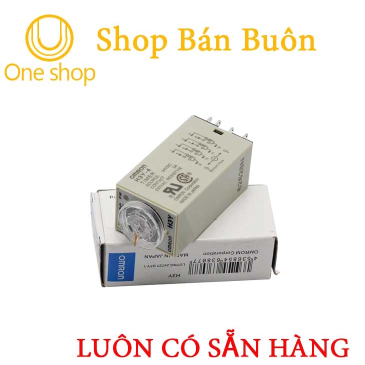 Relay Thời Gian Timer Omron H3Y-4 14P 24V