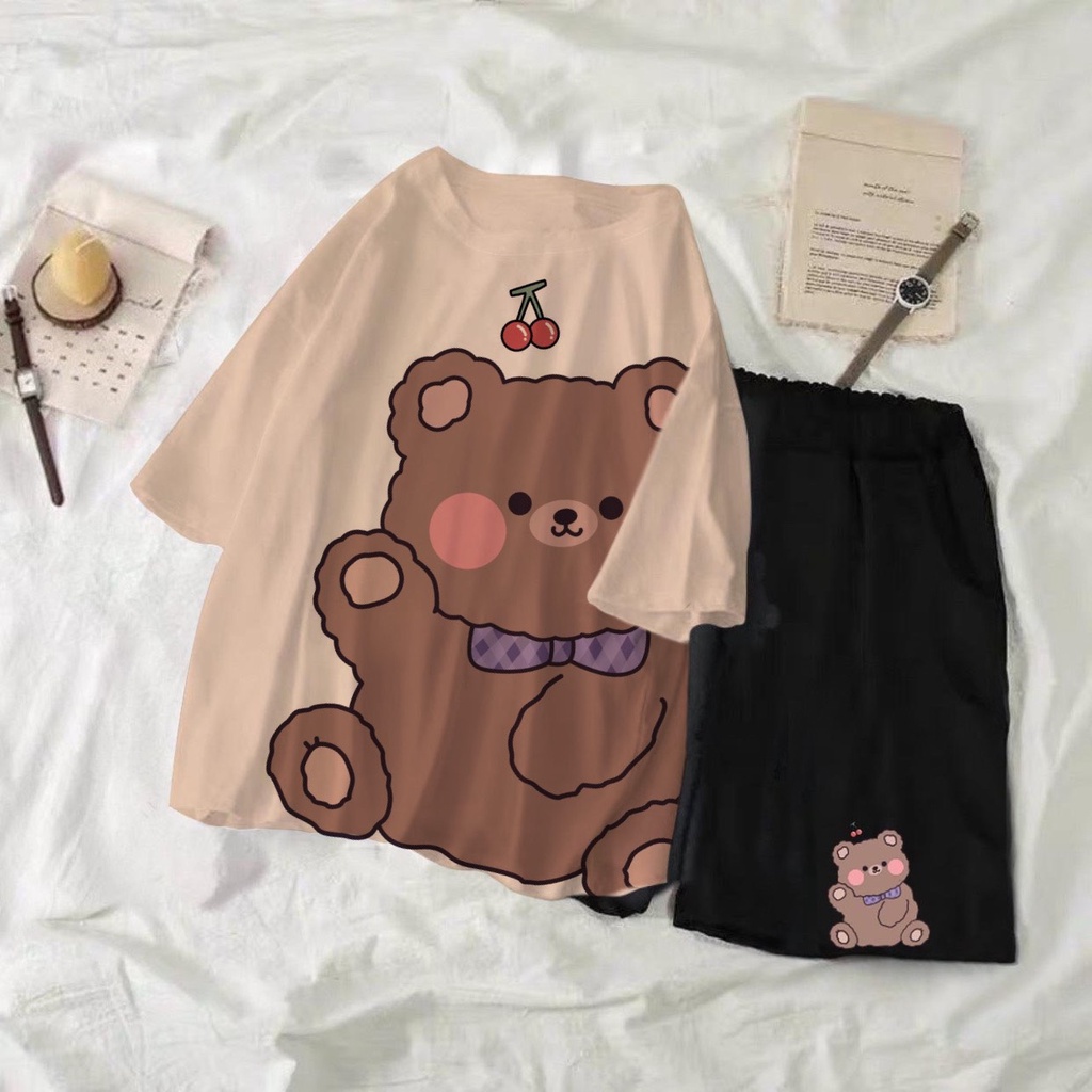 Set đồ bộ hoạt hình ❤️ Bộ mặc nhà NHIỀU MẪU BST01 Freesize nam nữ Molly Fashion
